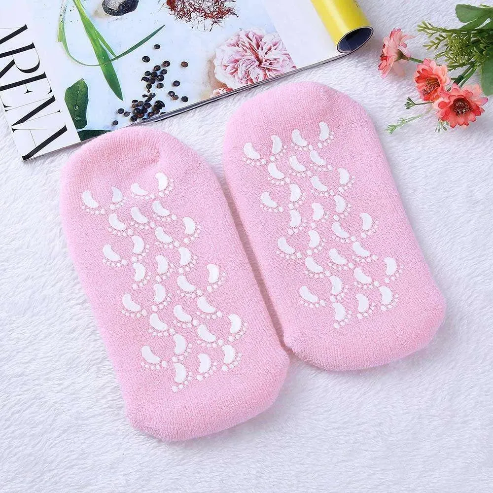 0503 Silicone Moisturizing Feet Socks Gel (1 pair)