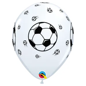 11" Qualatex Soccer-A-Round Latex Balloons  | 50 Count