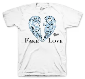 350 Blue Tint Shirt - Love - White