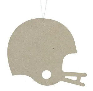 9.75" Wooden Football Helmet Cutout