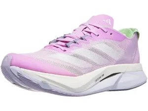 Adidas | Adizero Boston 12 | Women's | Bliss Lilac/Zero Met/Semi Green Spark