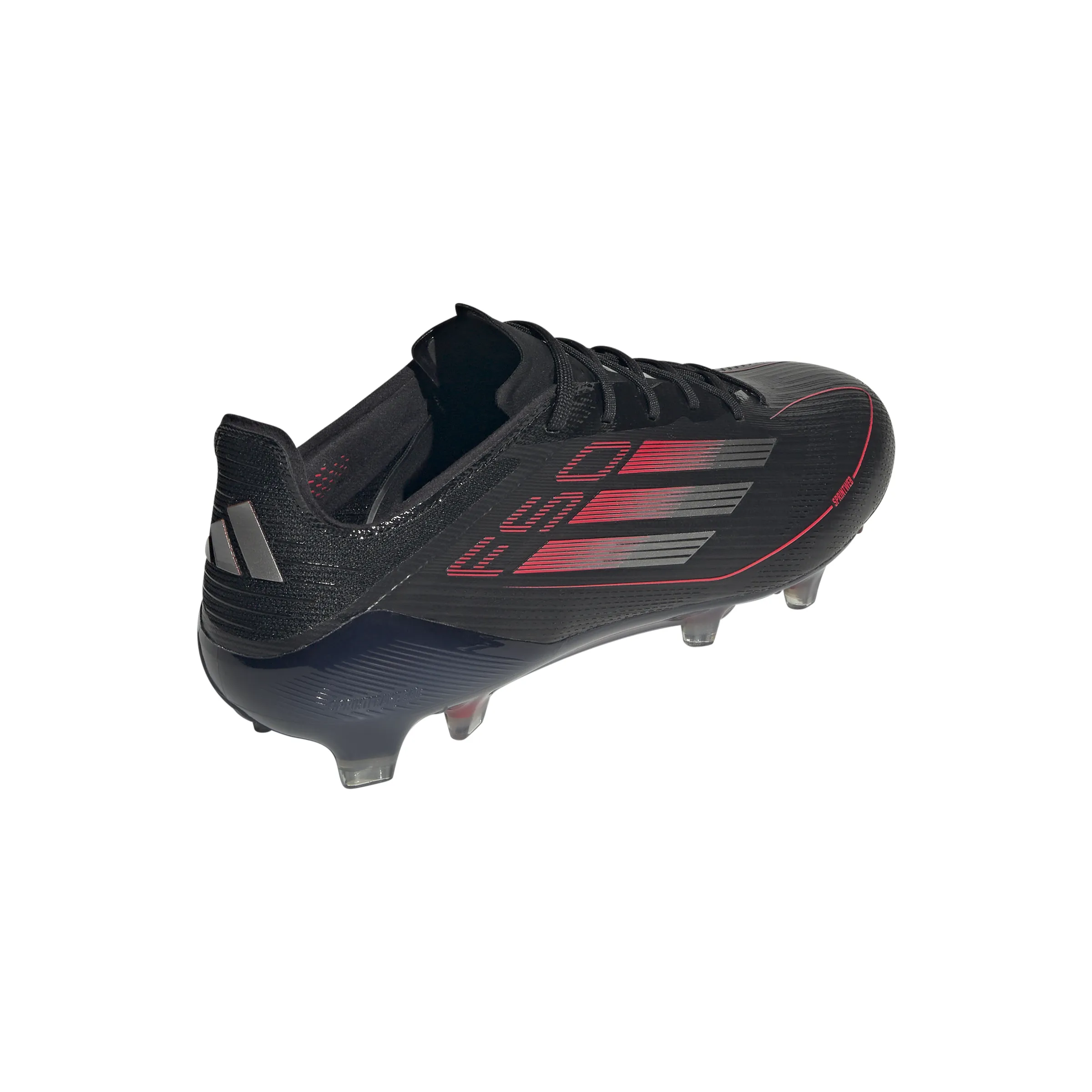 adidas F50 Elite FG Firm Ground Soccer Cleat - Core Black / Iron Metallic / Lucid Red