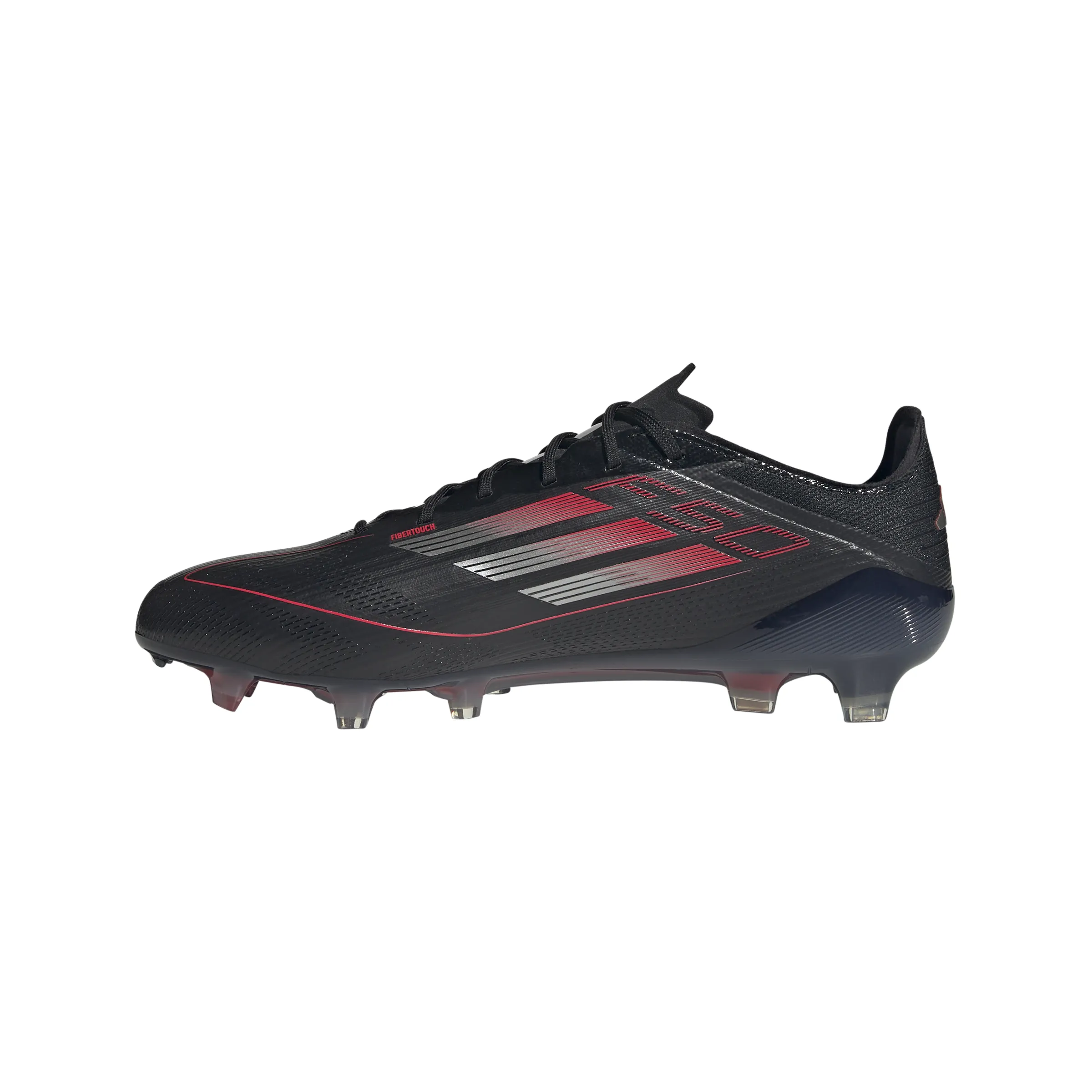 adidas F50 Elite FG Firm Ground Soccer Cleat - Core Black / Iron Metallic / Lucid Red