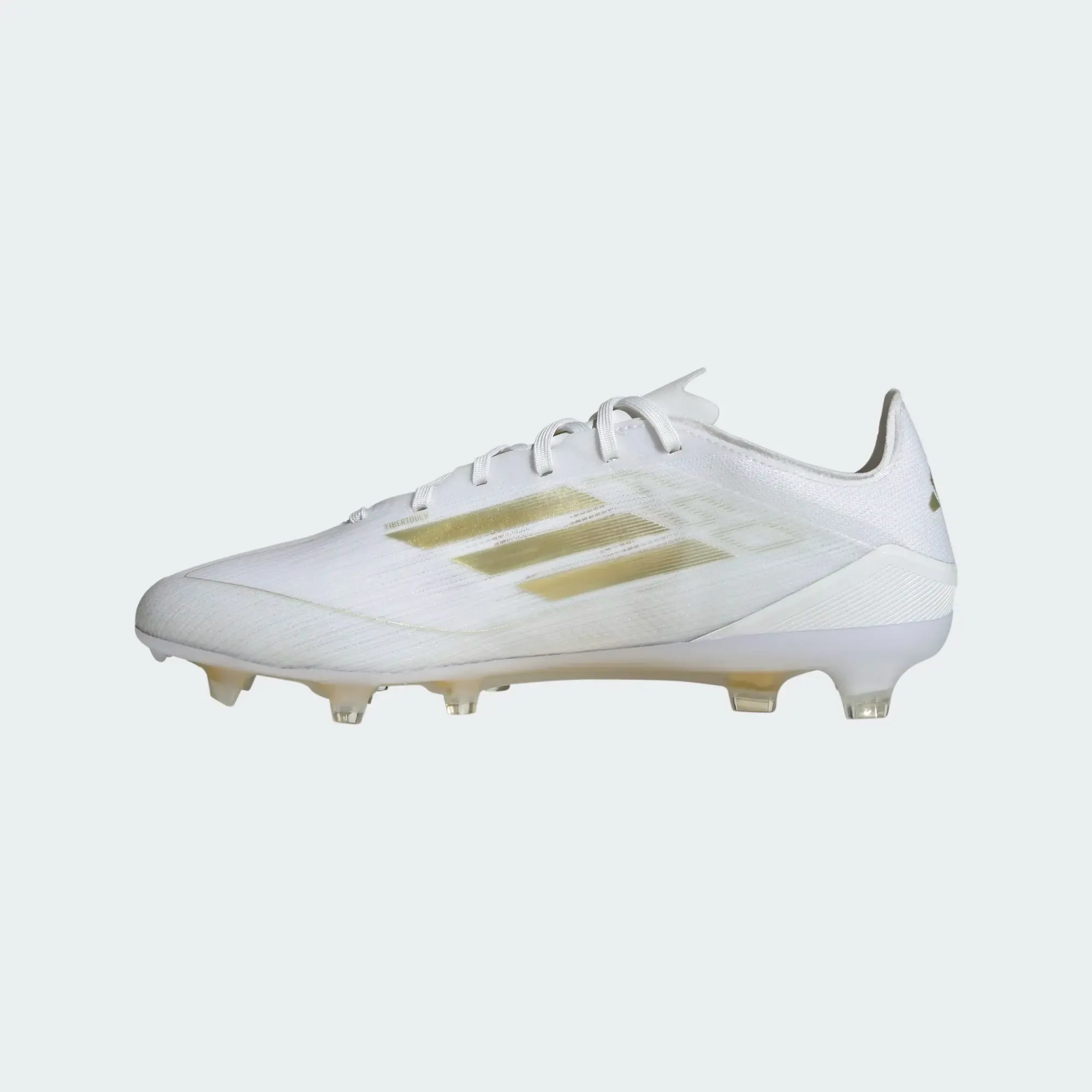 adidas F50 Pro FG White Gold Soccer Cleats