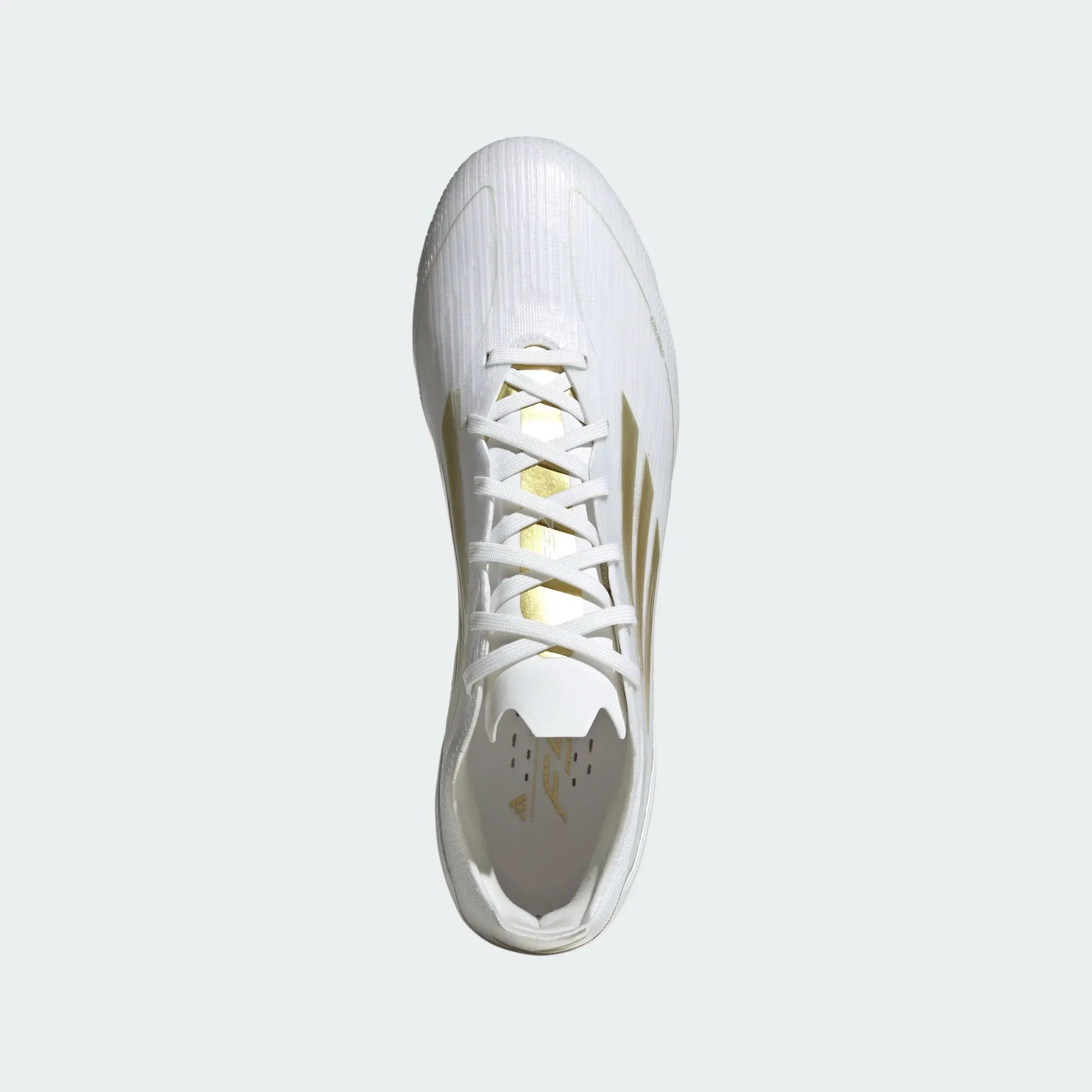 adidas F50 Pro FG White Gold Soccer Cleats