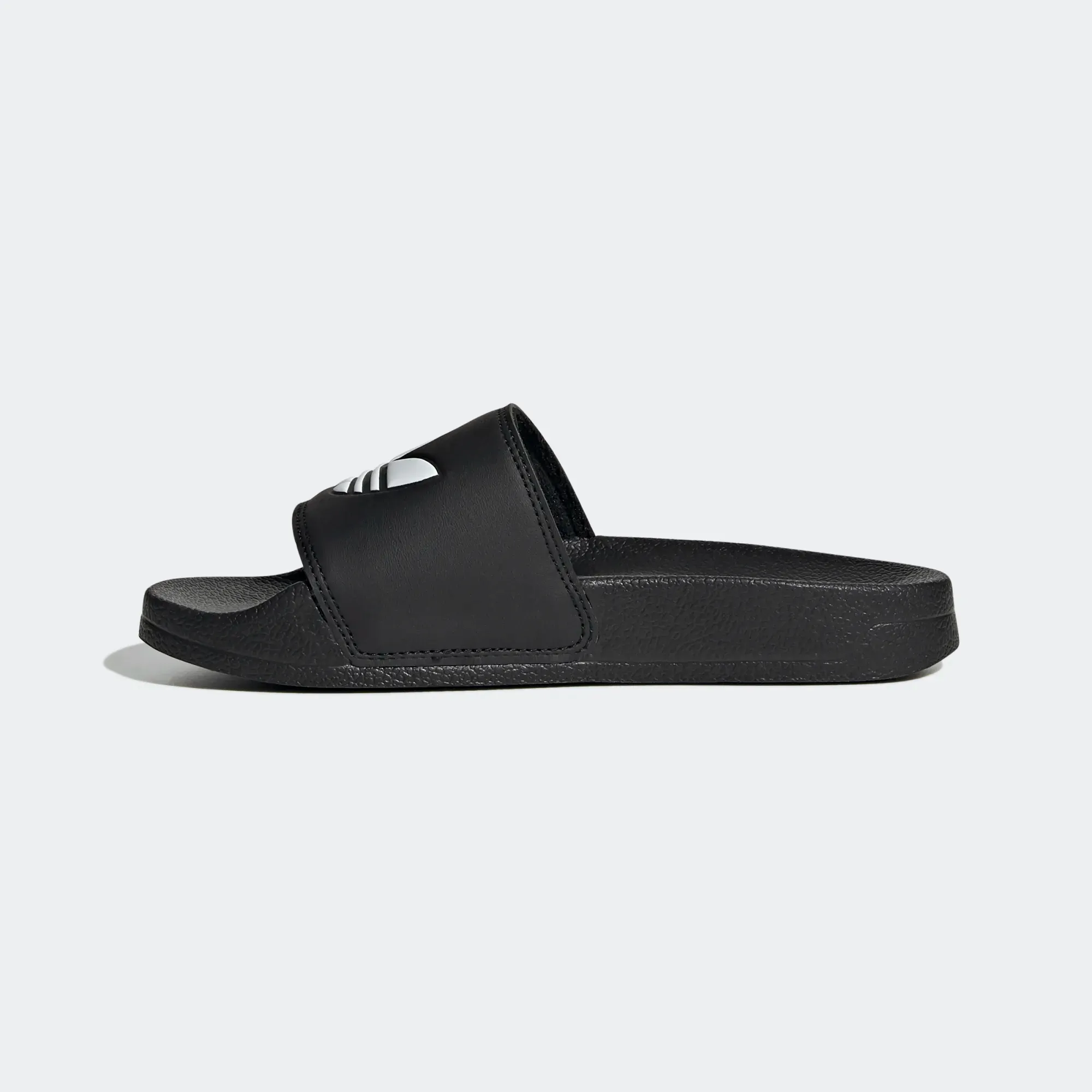 Adidas Kid's Adilette Lite Slides - Core Black / Cloud White