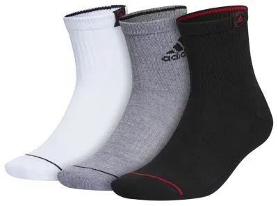 adidas Men's Cushioned Sport 2.0 3-Pack High Quarter Socks