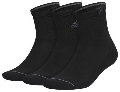 adidas Men's Cushioned Sport 2.0 3-Pack High Quarter Socks