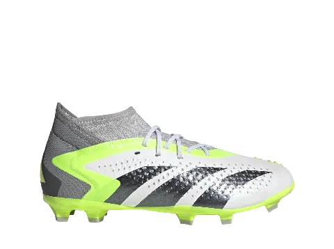 Adidas Predator Accuracy .1 FG J - Cloud White/Core Black/Lucid Lemon