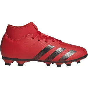 adidas Predator Freak.4 S FxG Youth Soccer Cleats FY6334 RED/BLACK