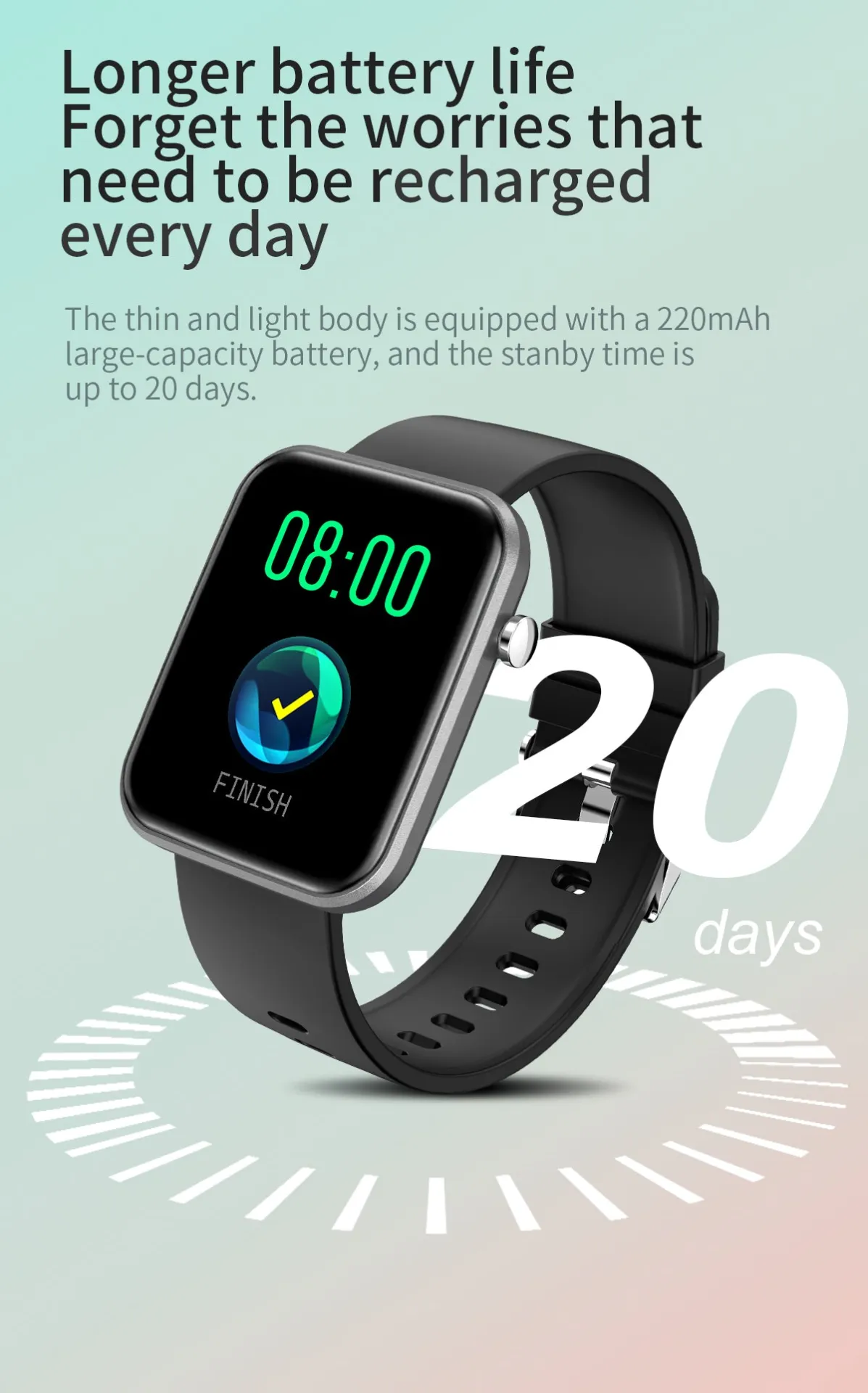 Advanced Smartwatch With Three Bands And Wellness   Activity Tracker