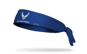 Air Force: Logo Blue Tie Headband