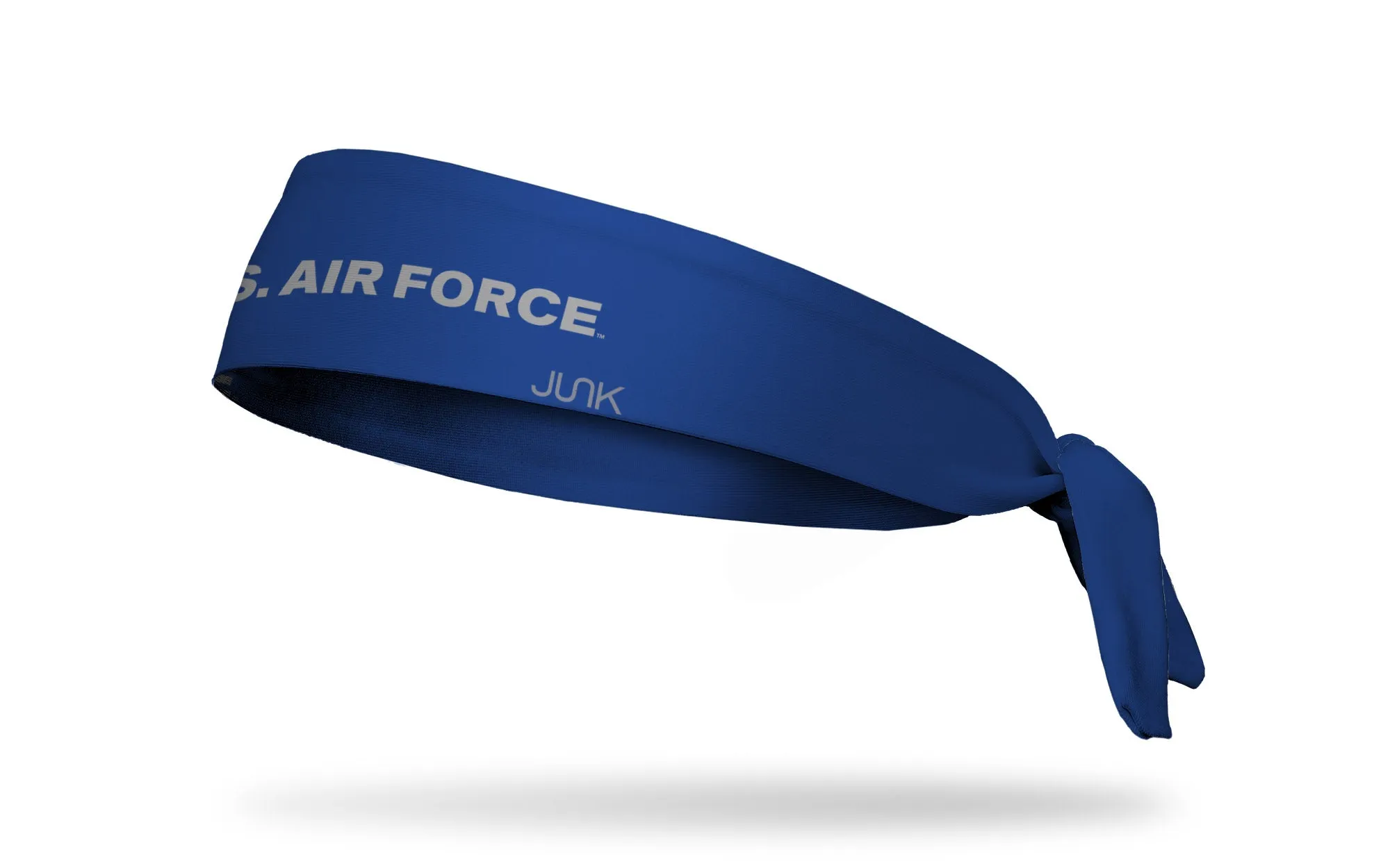 Air Force: Wordmark Blue Tie Headband