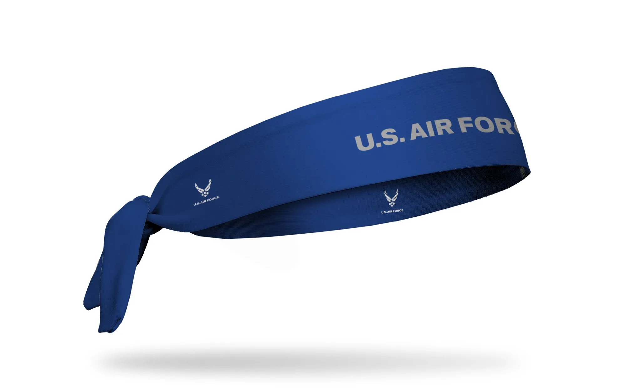 Air Force: Wordmark Blue Tie Headband