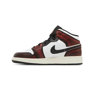 Air Jordan 1 Mid (GS) Wear-Away Chicago