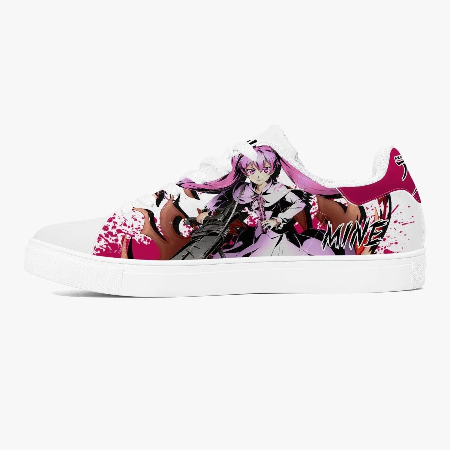 Akame Ga Kill Mine Skate Anime Shoes