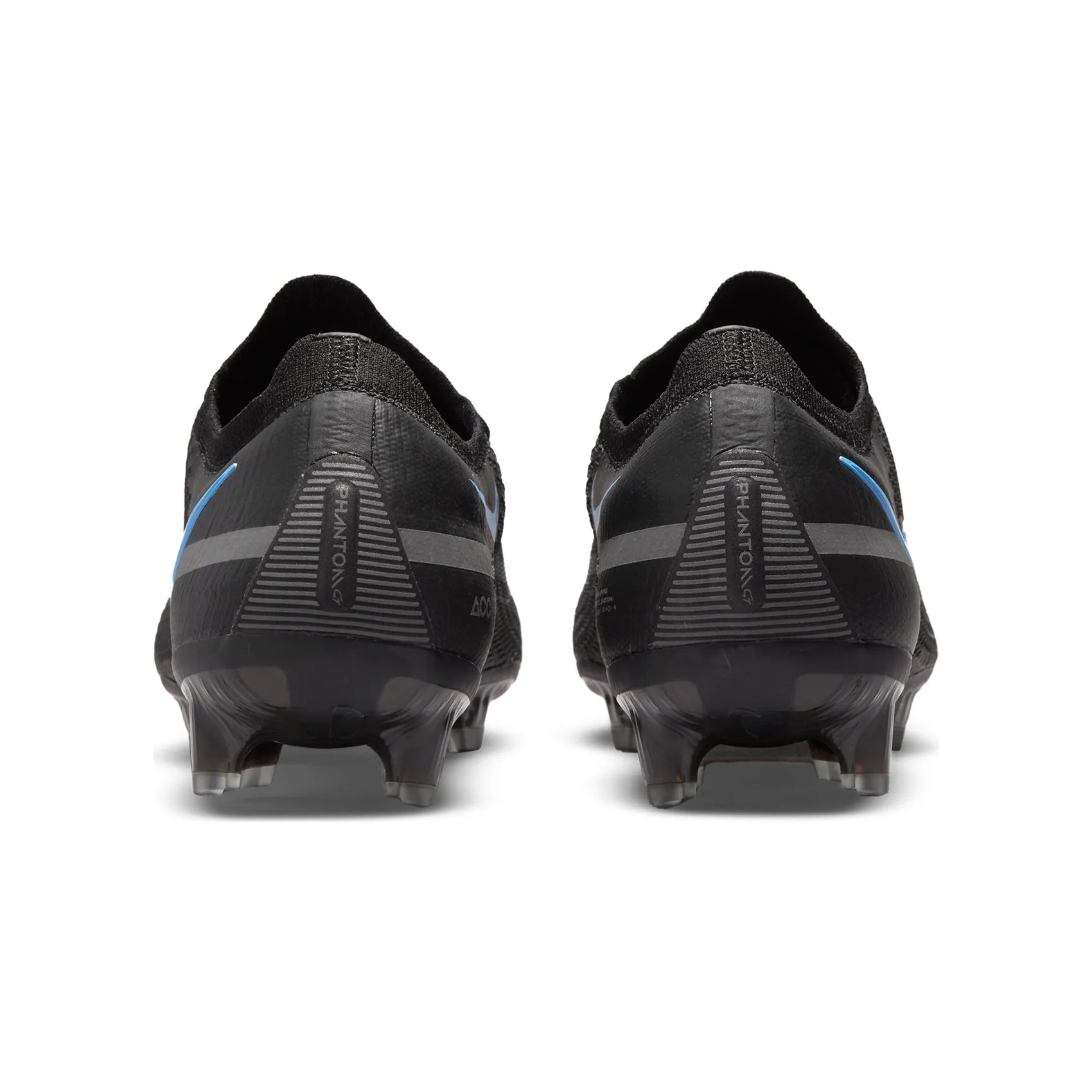 All Gender Phantom GT2 Elite FG Soccer Shoe - Black/Black/Iron Grey