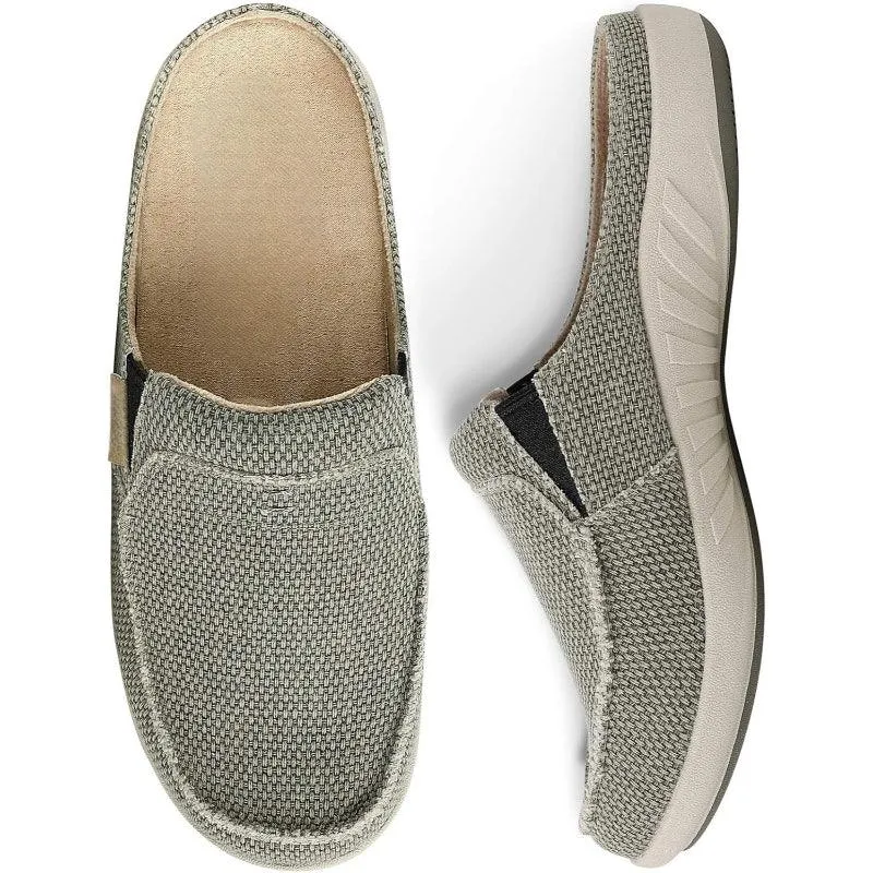 Anti Odor Canvas Slippers – Comfort for Daily Wear