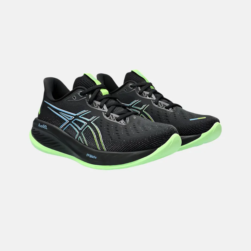 Asics GEL-CUMULUS 26 Men's Running Shoes -Black/Electric Lime