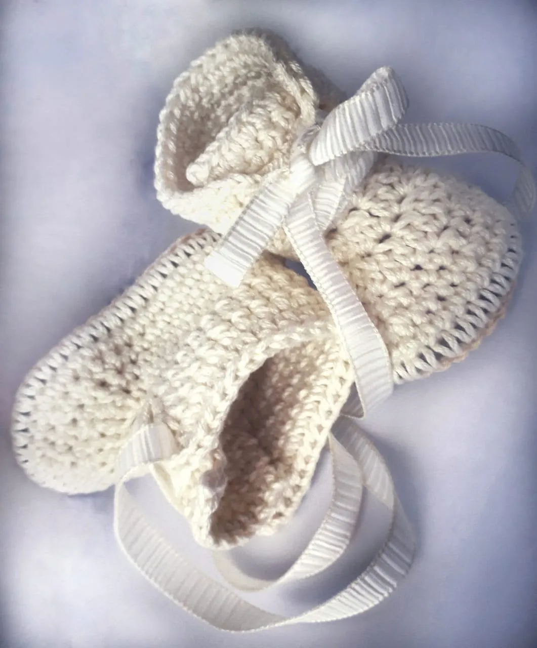 Baby Boy  Botties Shoes Crochet, Baptism Shoes, Christening Shoes, Ivory and White