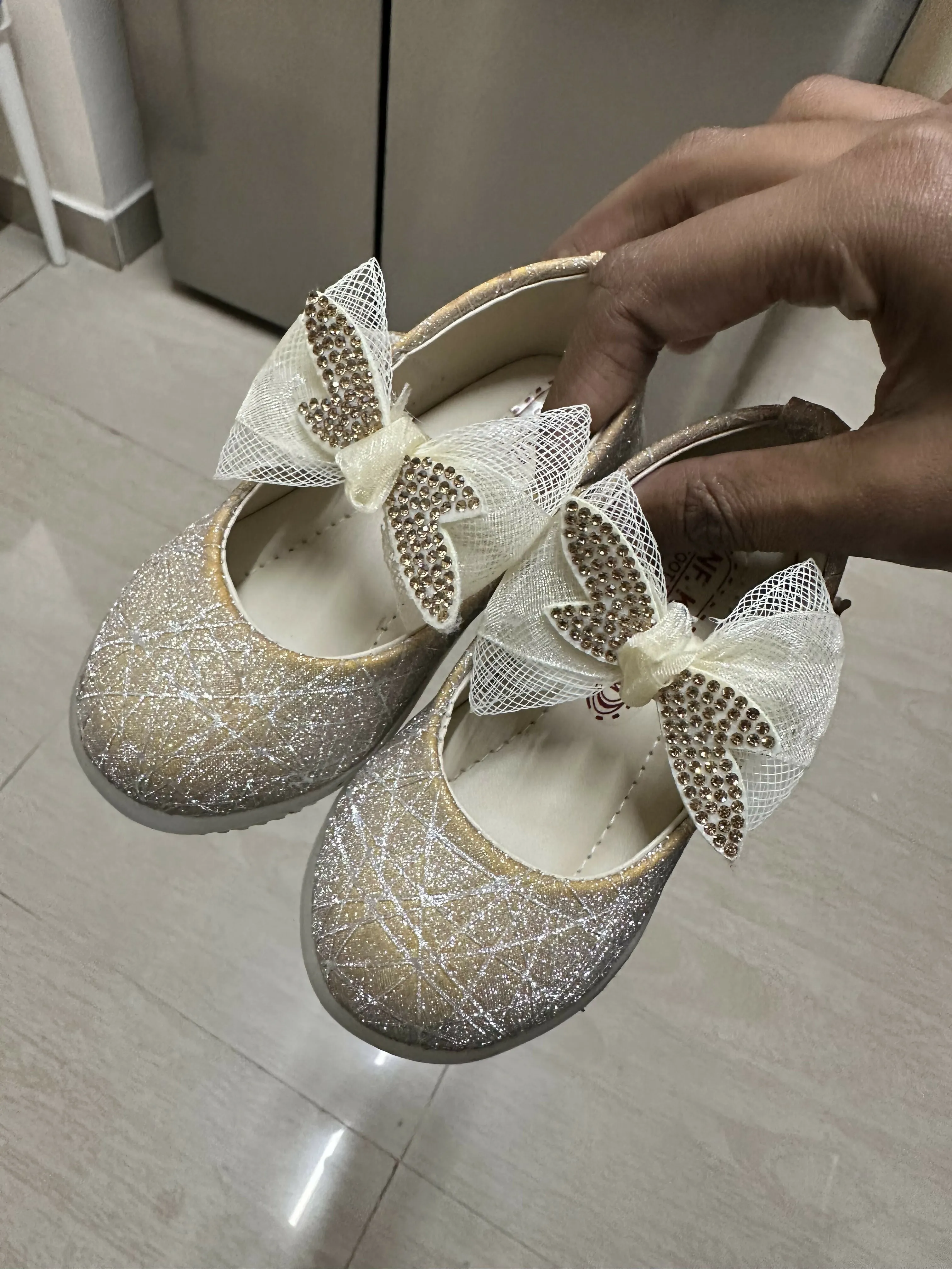 Baby Partywear Bellies/Shoes  with Lights