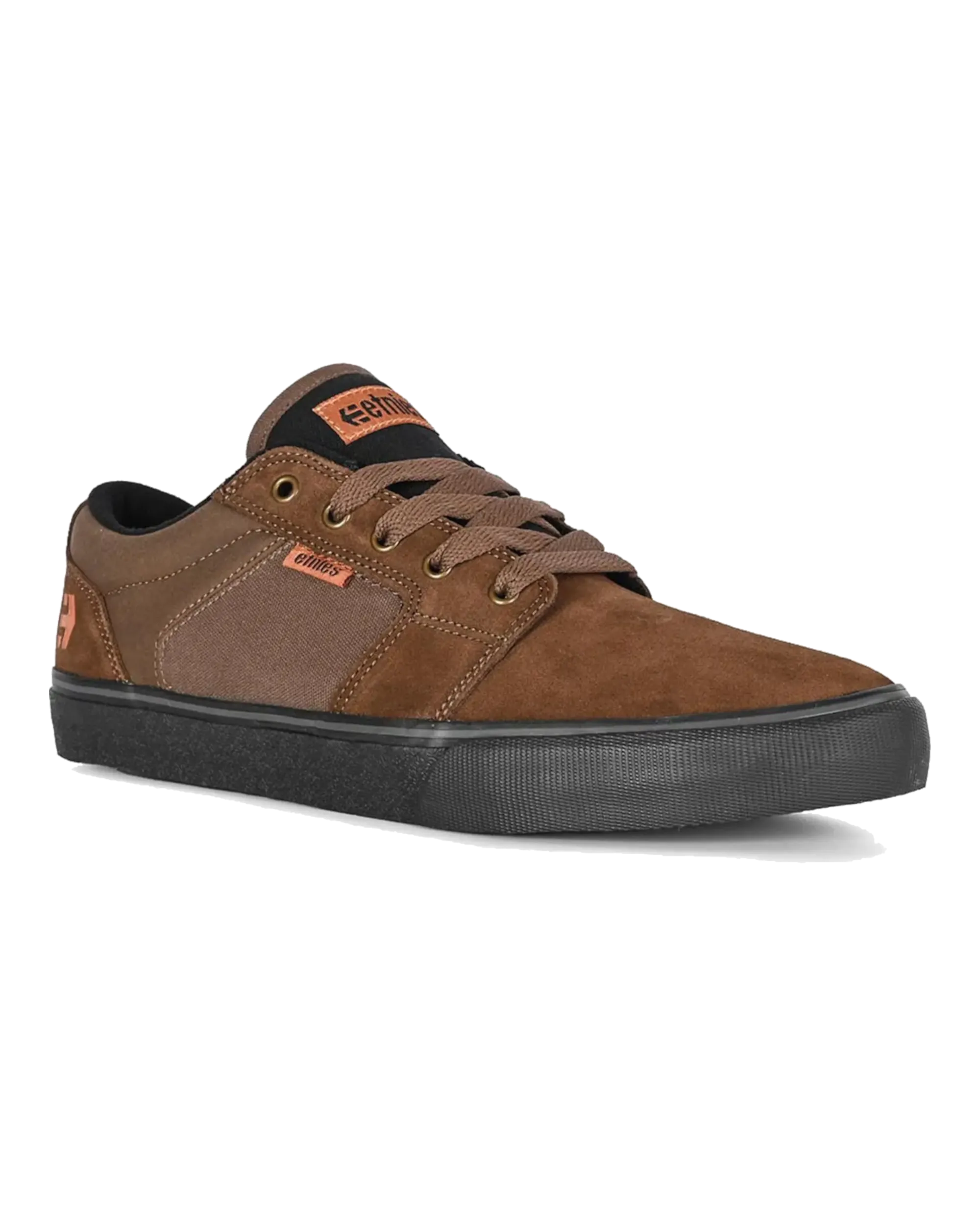 Barge LS Shoes in Brown & Black