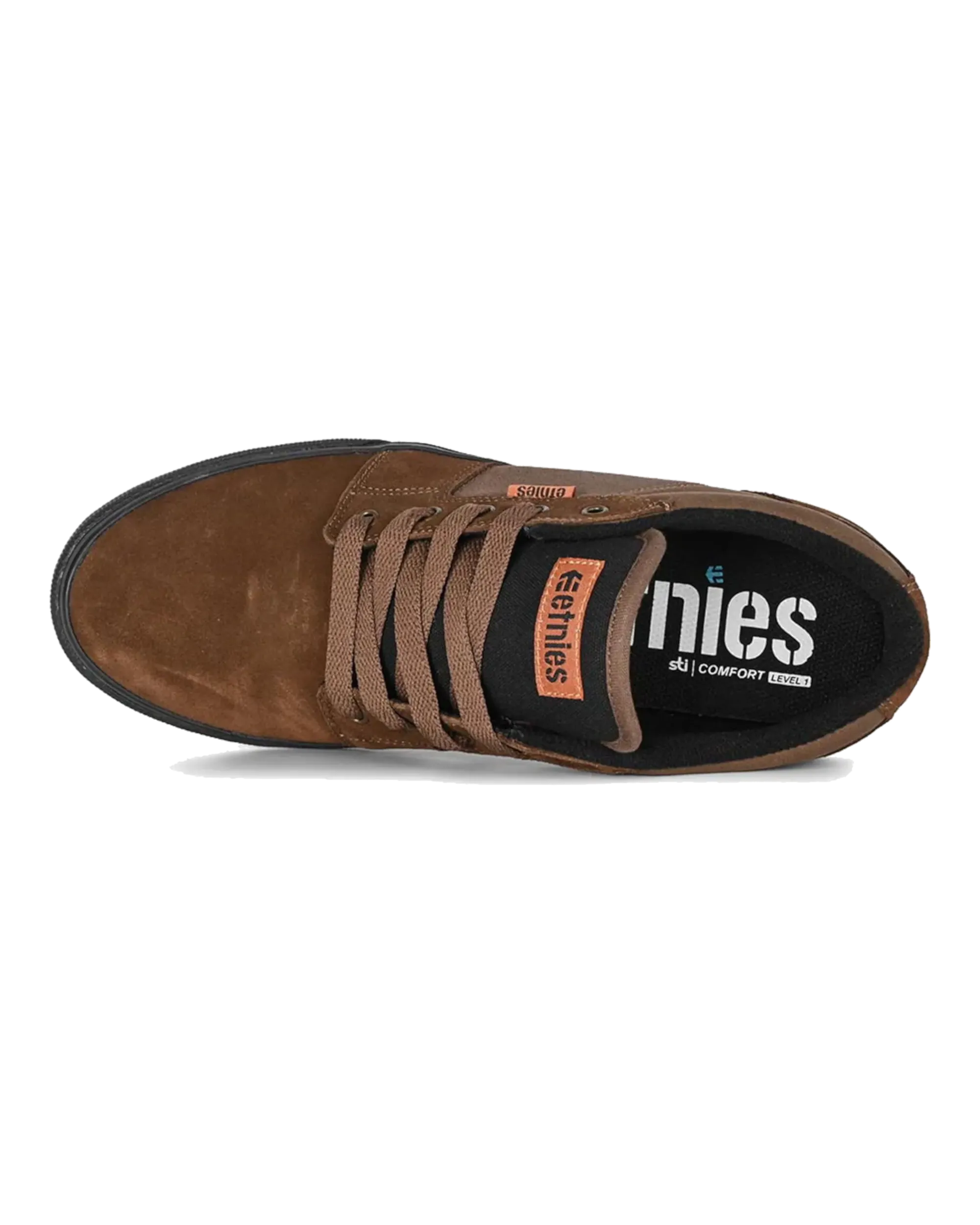 Barge LS Shoes in Brown & Black