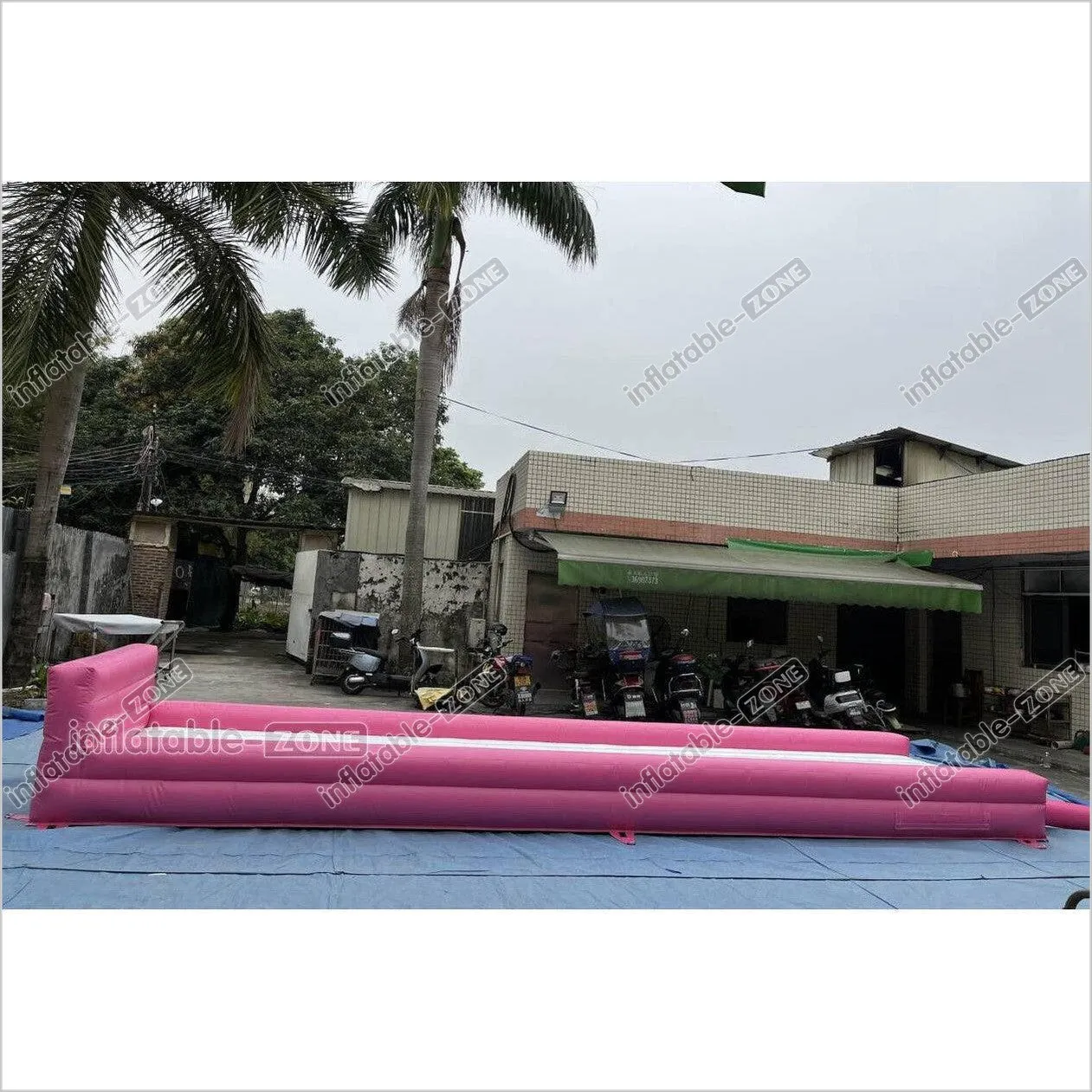 Best Inflatable Gymnastics Tumbling Mat Gymnastic Floor Run Track Sports Equipment Inflatable Bouncy Track