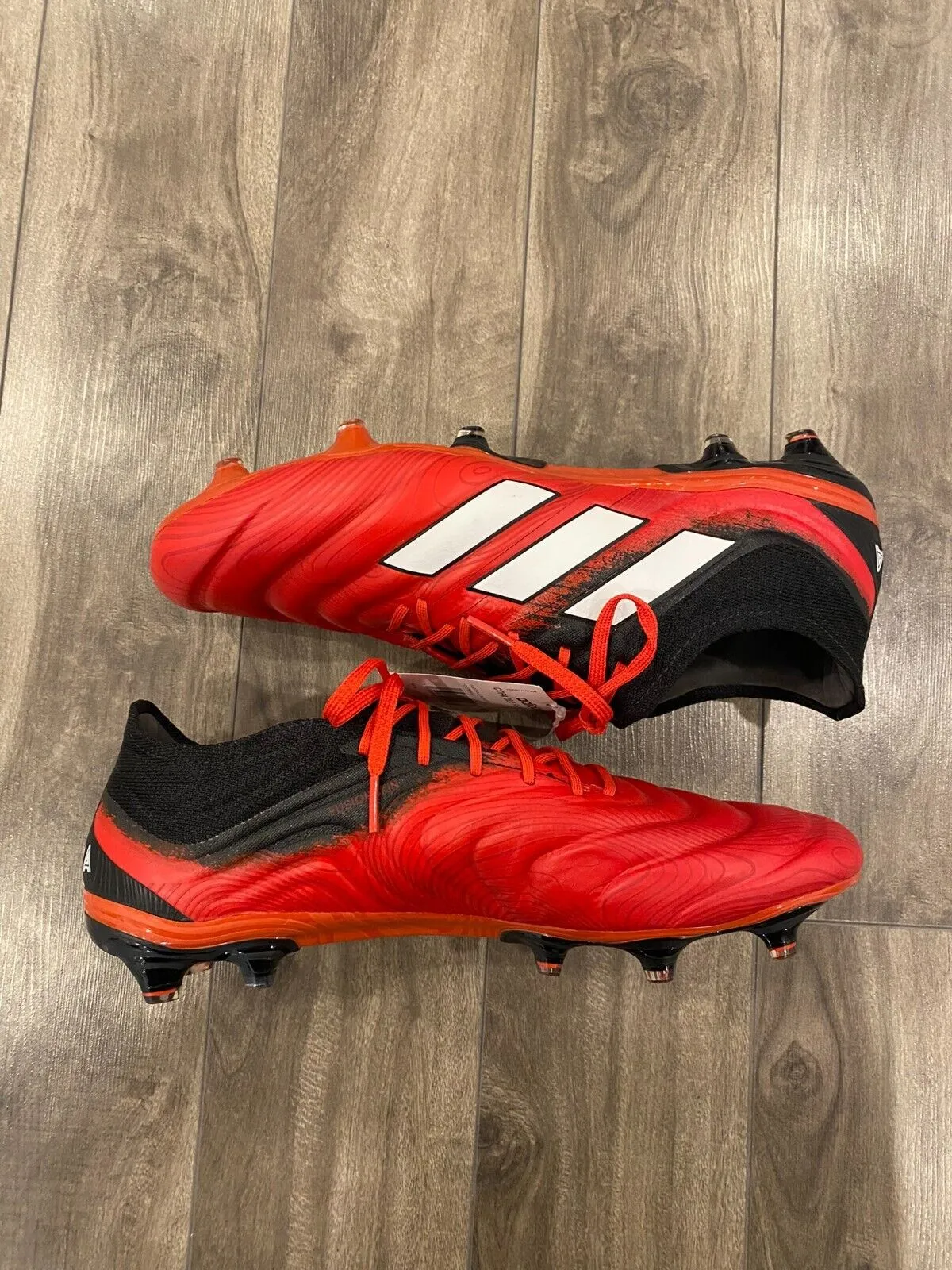 BNWT Adidas Copa 20.1 FG Soccer Cleats Size 12 Red Black EF1948 Football Futbol