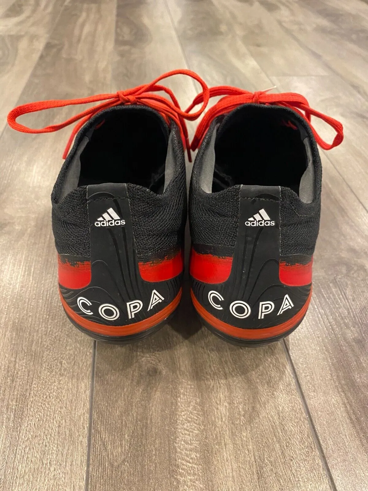 BNWT Adidas Copa 20.1 FG Soccer Cleats Size 12 Red Black EF1948 Football Futbol