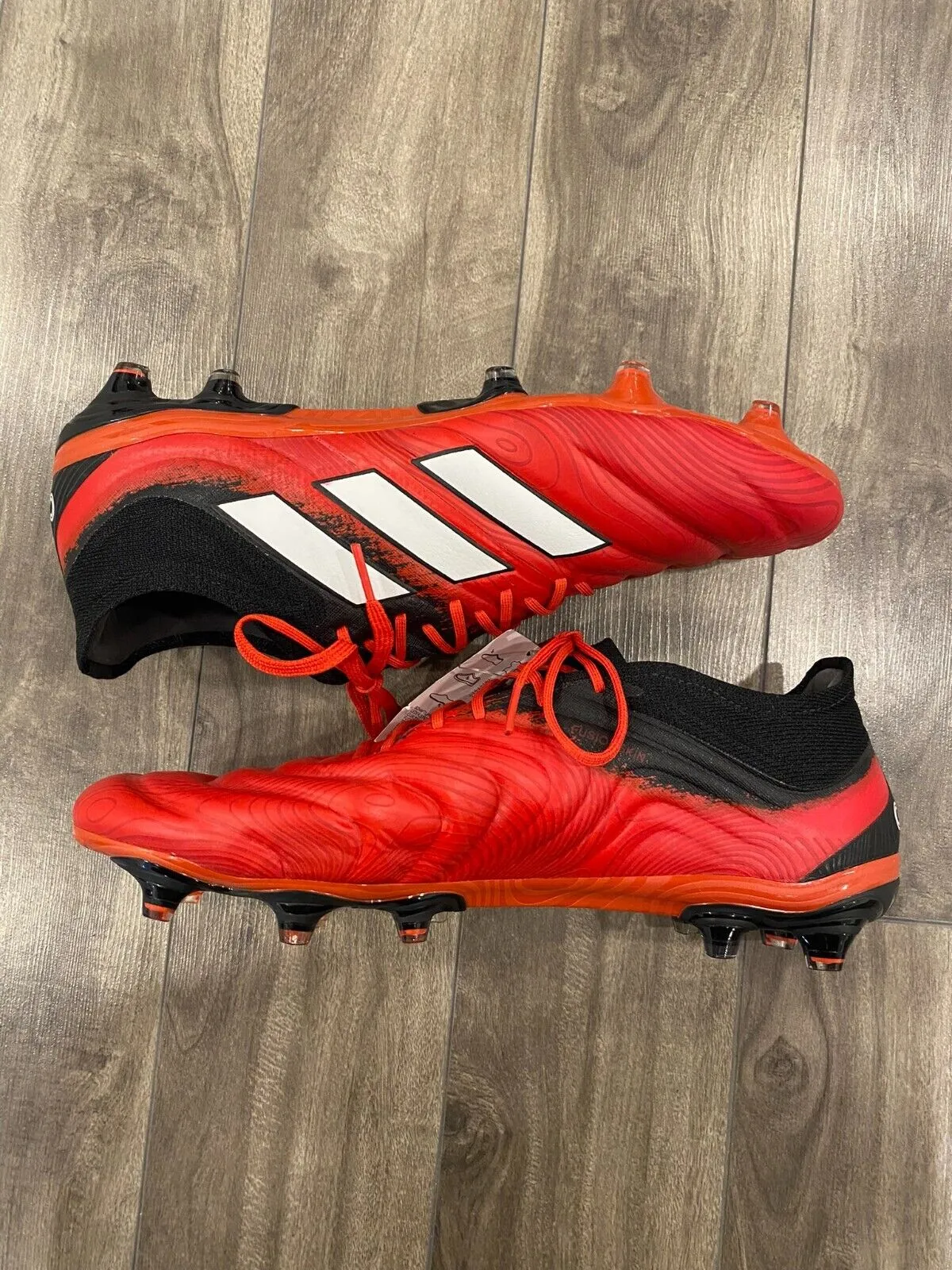 BNWT Adidas Copa 20.1 FG Soccer Cleats Size 12 Red Black EF1948 Football Futbol