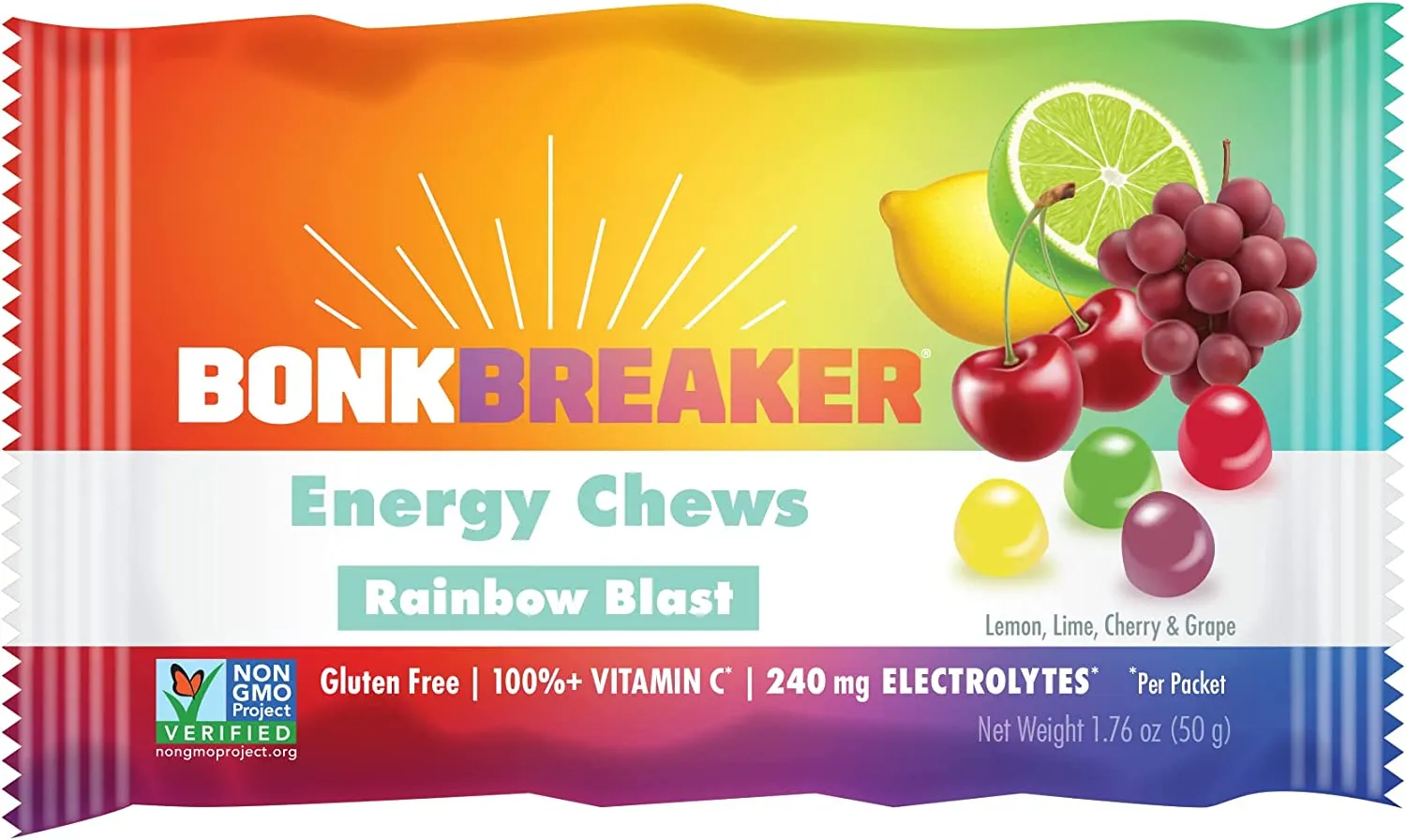 Bonk Breaker Energy Chews, Single Bag