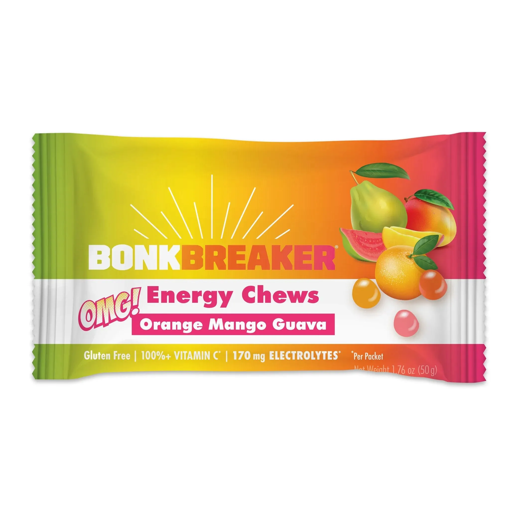 Bonk Breaker Energy Chews, Single Bag