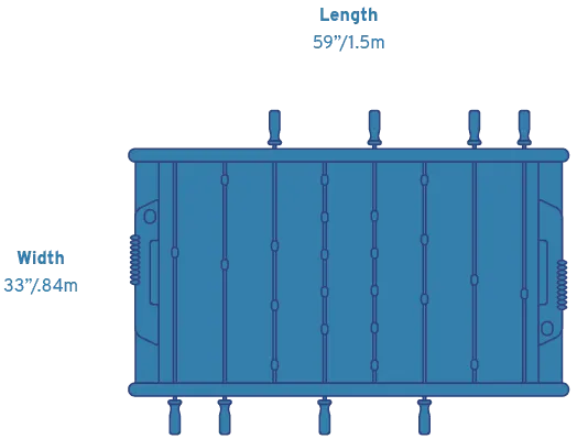 Bonzini B90 ITSF Competition Tournament Edition Foosball Table