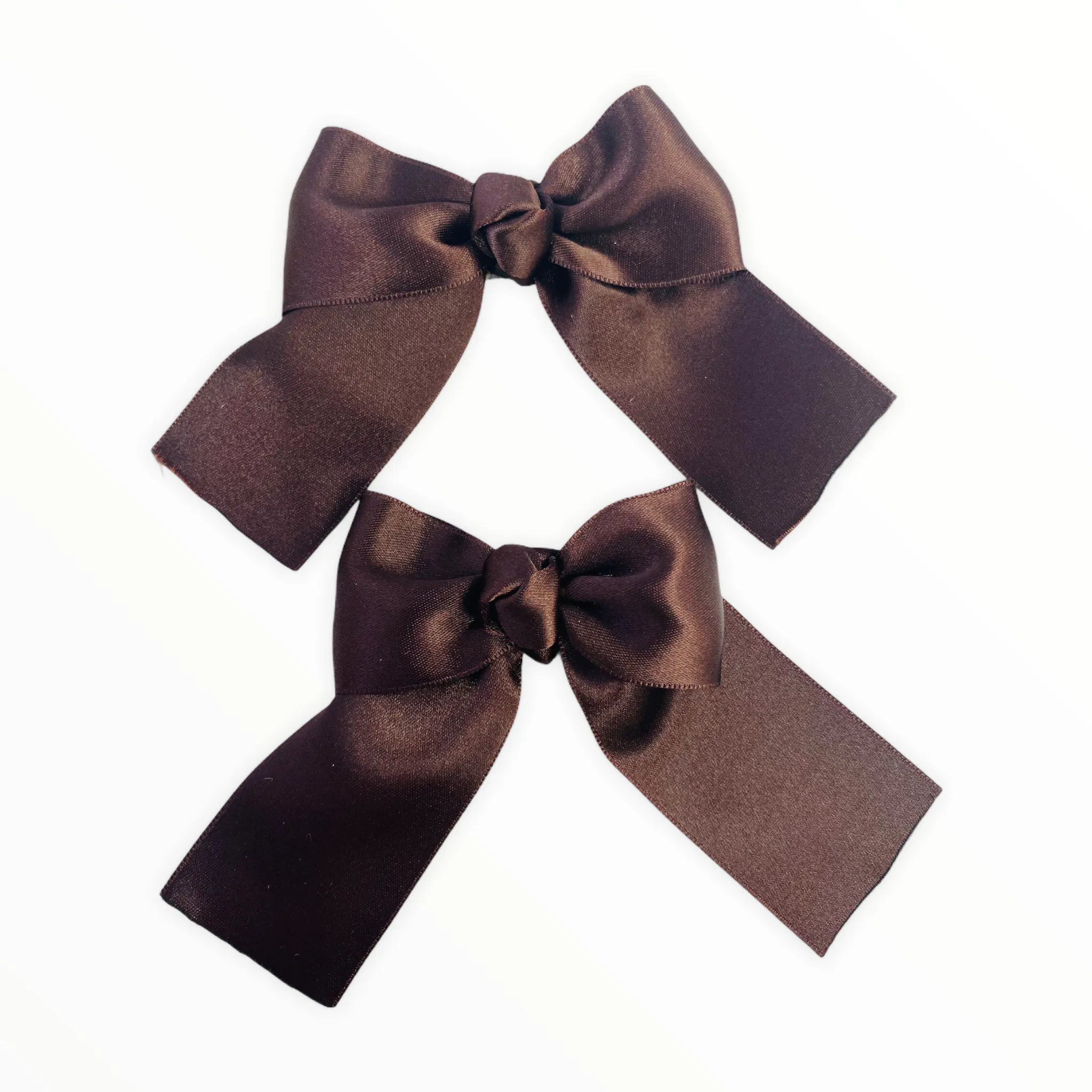 Brown Long Shoe Bow