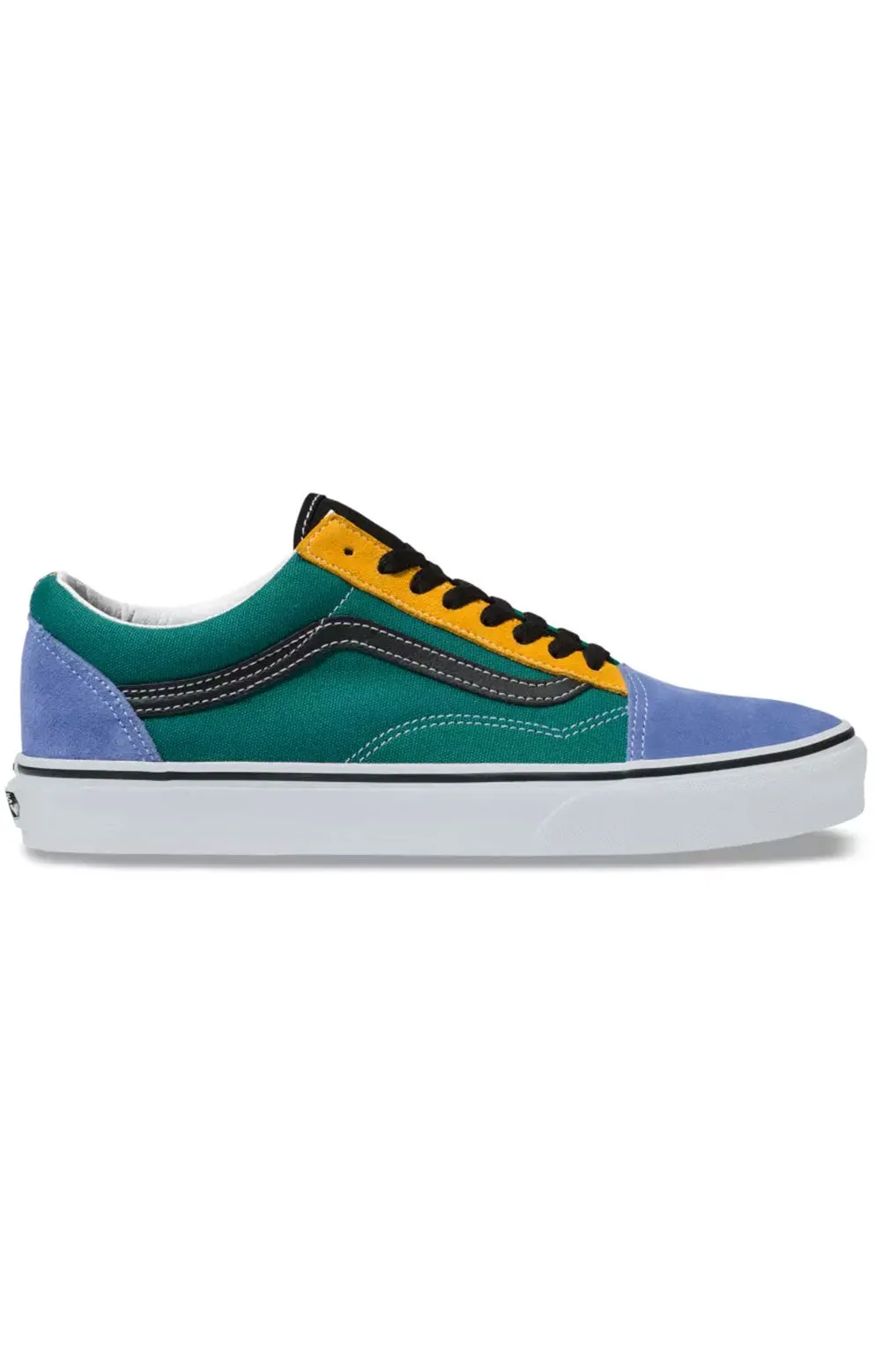 (BV5TGN) Mix & Match Old Skool Shoe - Cadmium Yellow/Tidepool