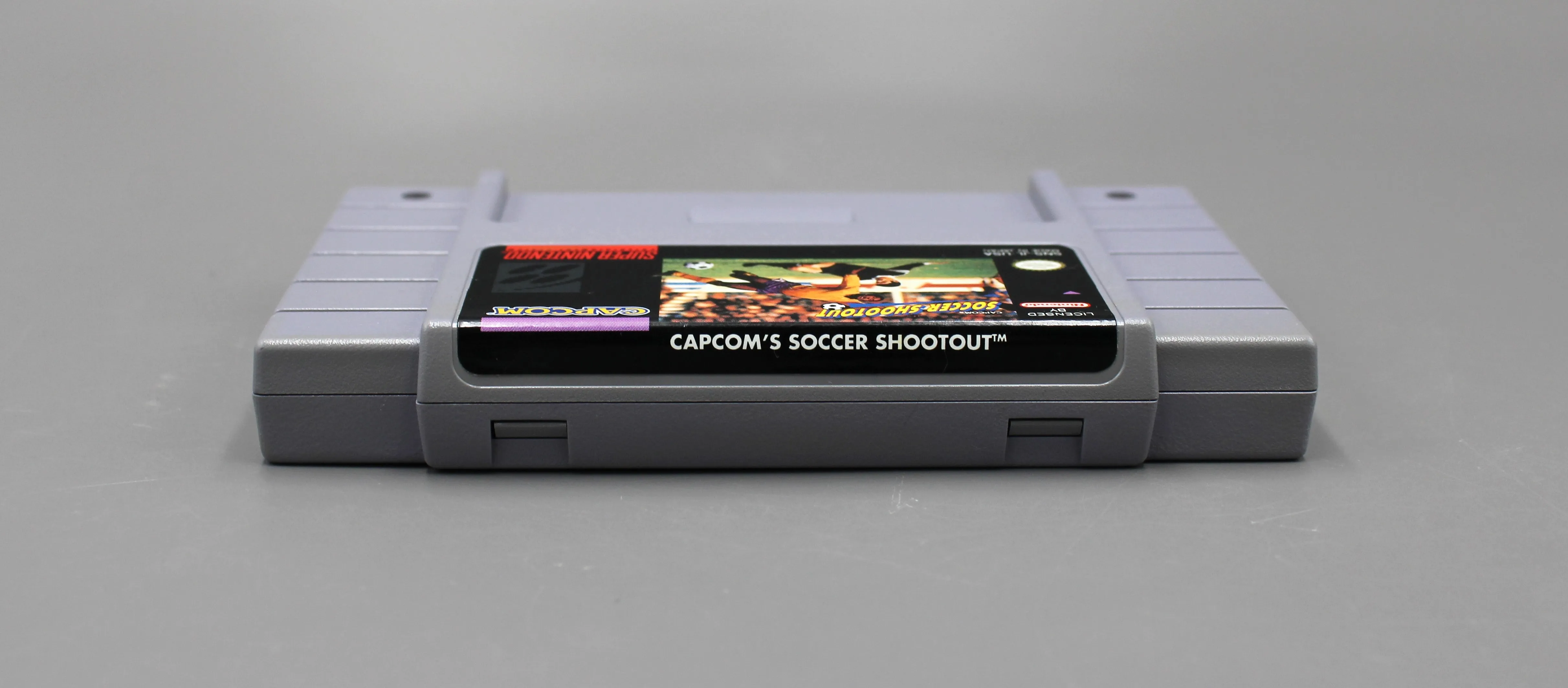 Capcom's Soccer Shootout (Super Nintendo, SNES, 1994) Cartridge, Tested!