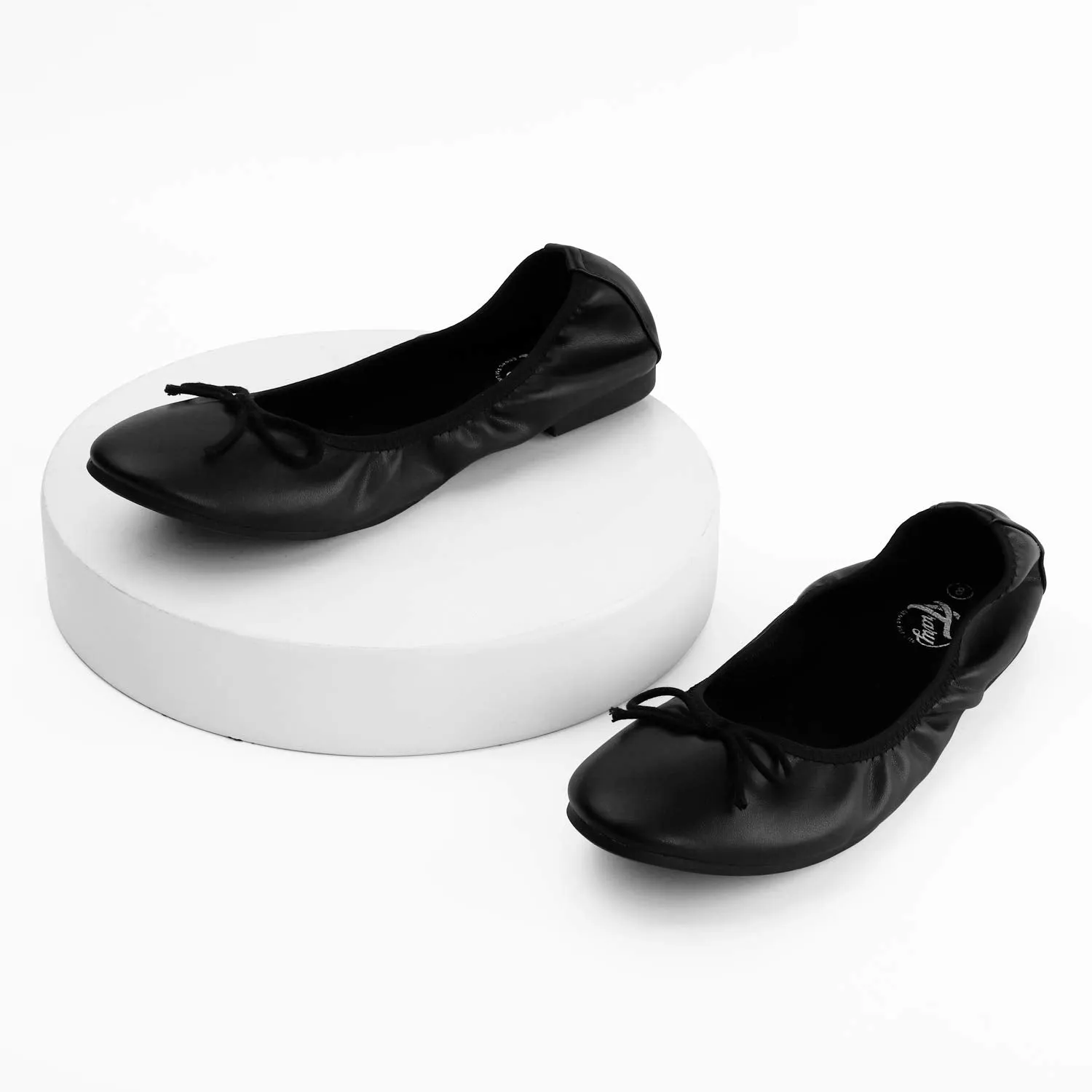 Casual Slip on Bow Foldable Ballet Flats