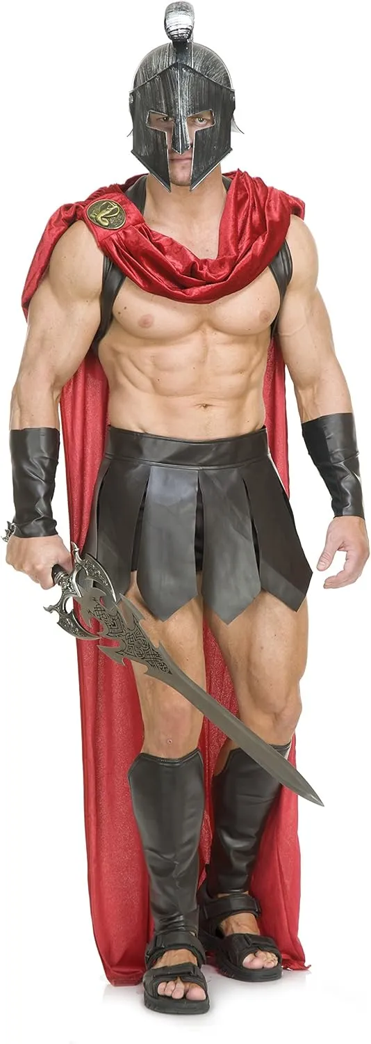 Charades Adult Spartan Warrior Costume