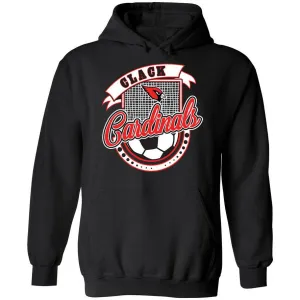 Clack Cardinals - Soccer Hoodie