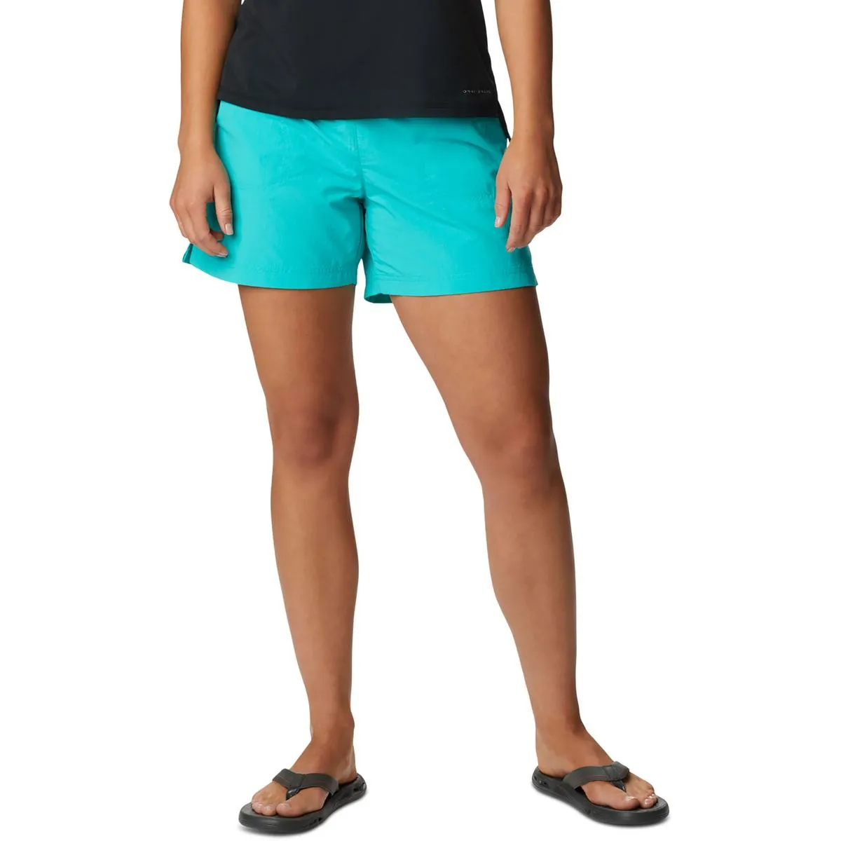 Columbia Sportswear Womens Sandy River Outdoors Hiking Athletic Shorts