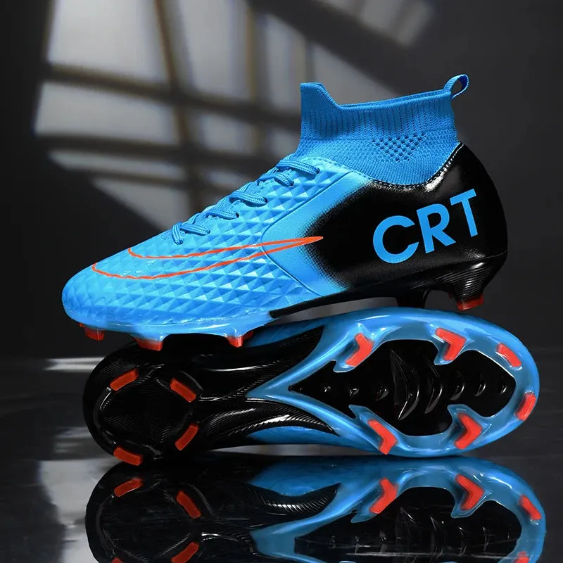 CRT Ronaldo Soccer Cleats/Youth Men's Womens Soccer Shoes