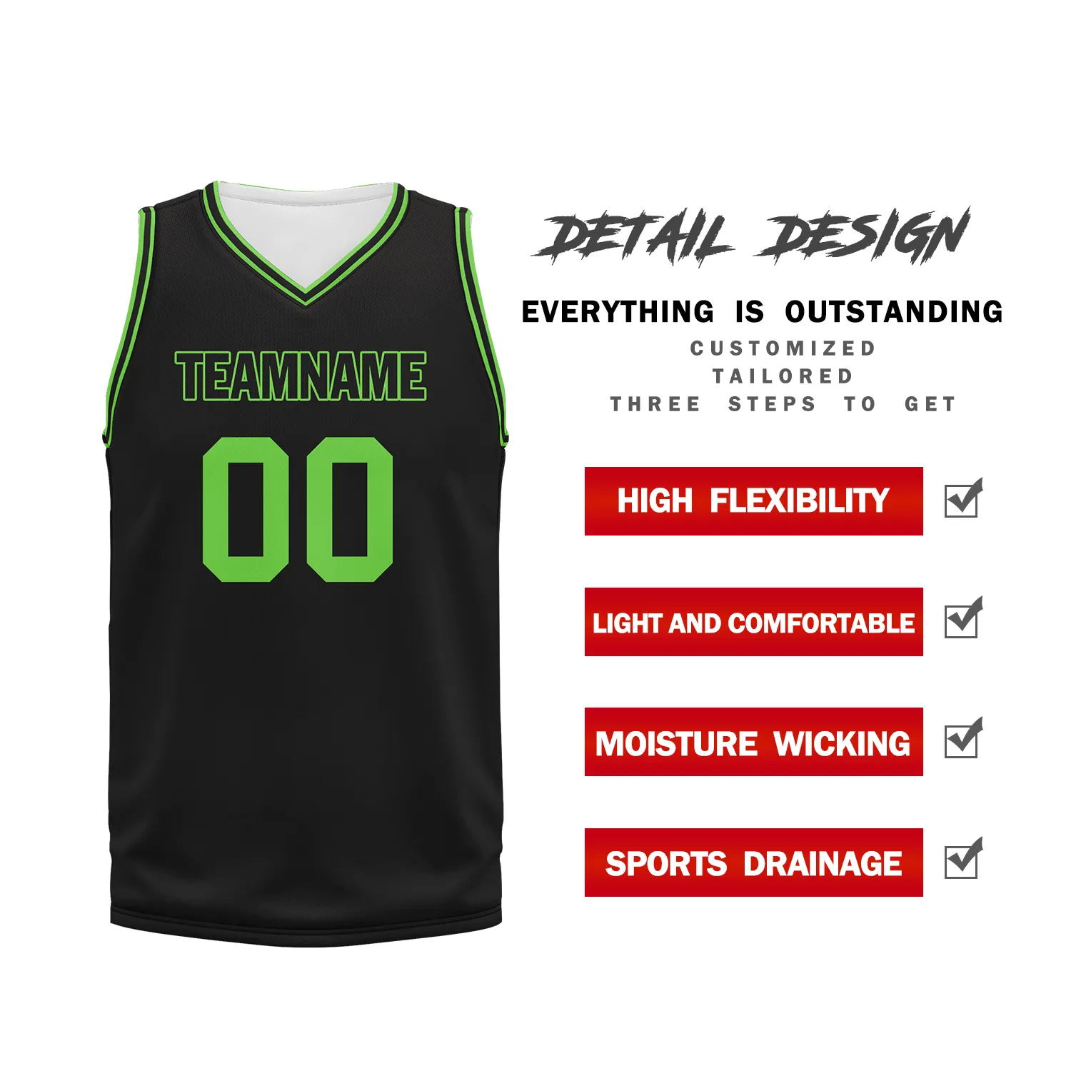 Custom Black Classic Style Sports Uniform Basketball Jersey BBJ01-bd0a70d9