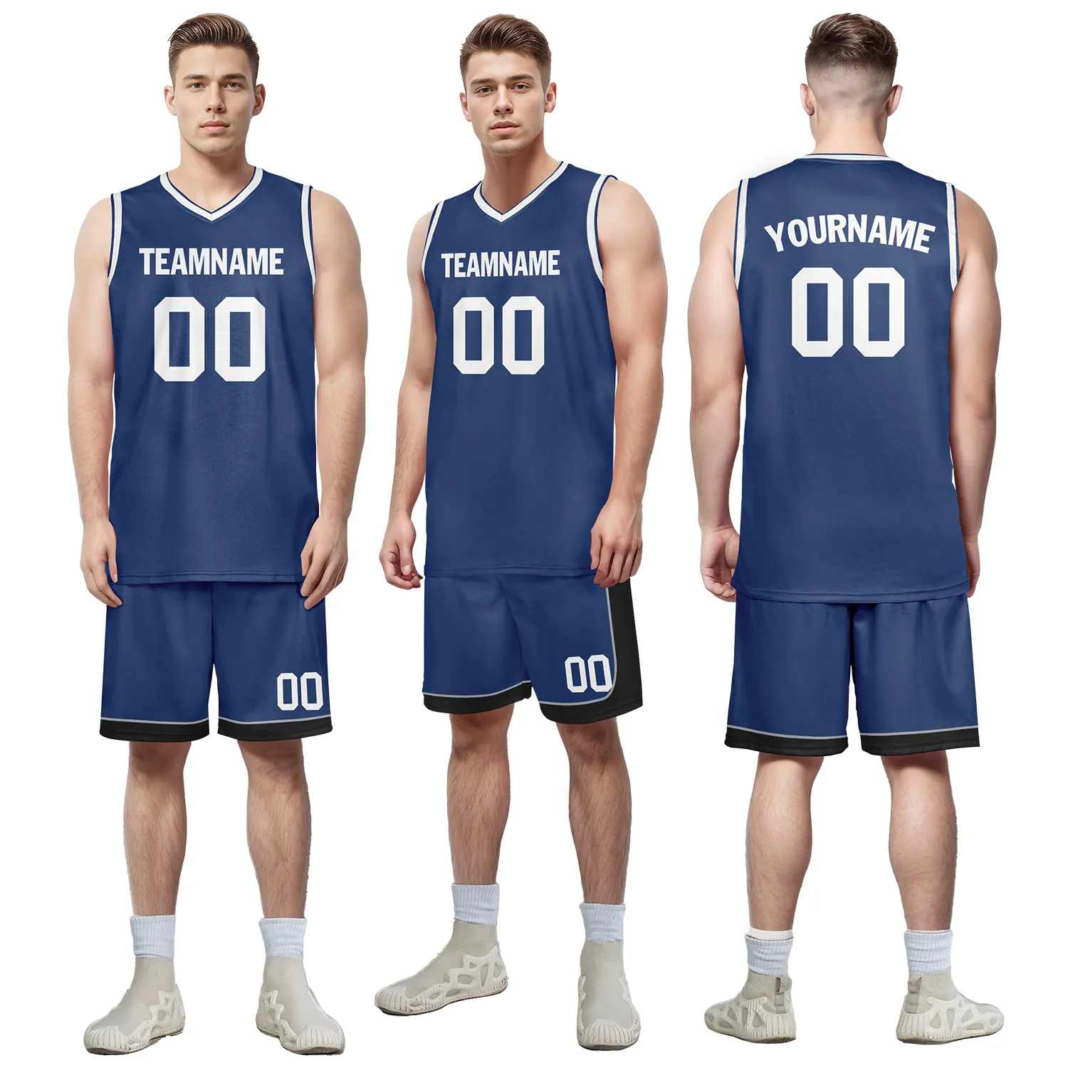 Custom Deep Blue Classic Style Sports Uniform Basketball Jersey BBJ01-bd0a70ec