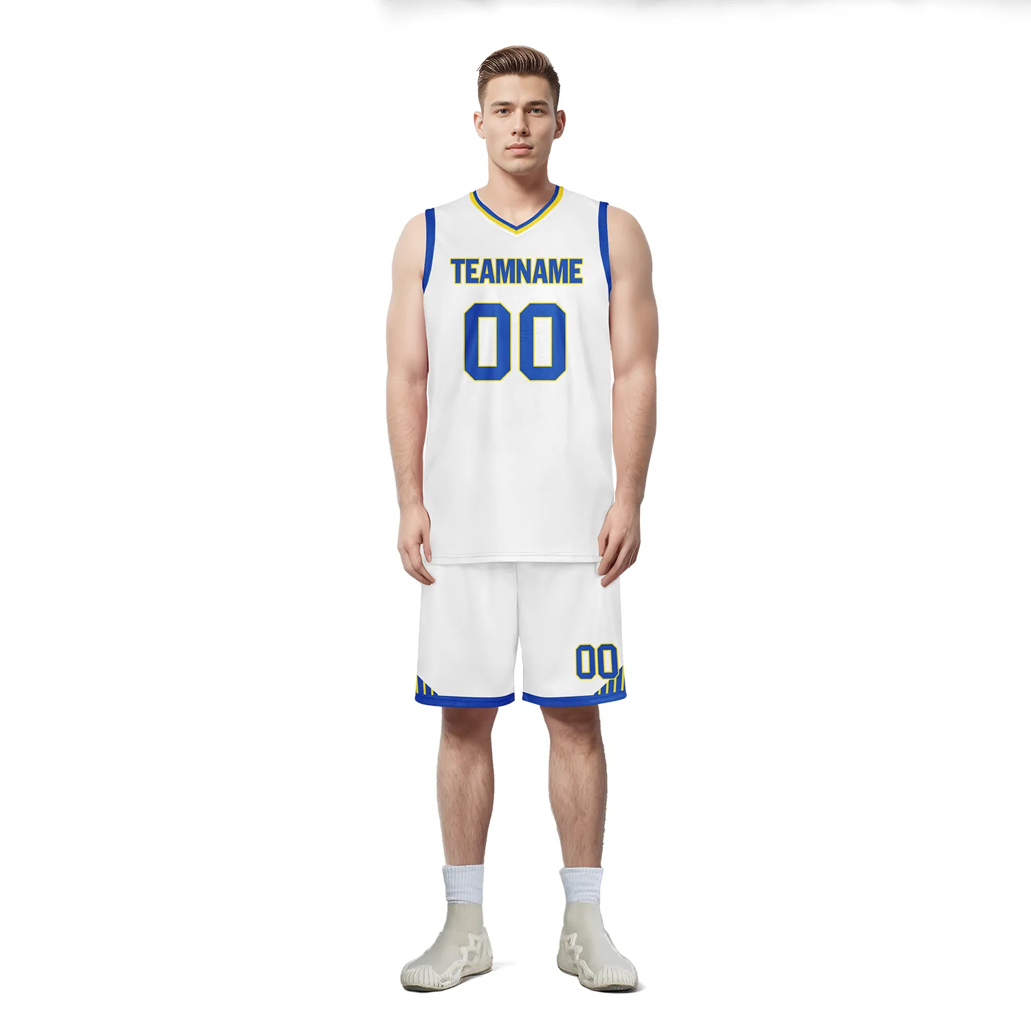 Custom White Classic Style Sports Uniform Basketball Jersey BBJ01-bd0a700d