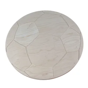 DIY Wooden Table Top - Soccer Ball - DIY Epoxy / Paint