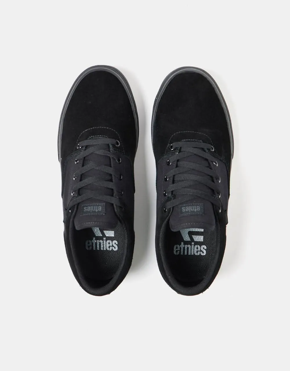 Etnies Factor Skate Shoes - Black/Black