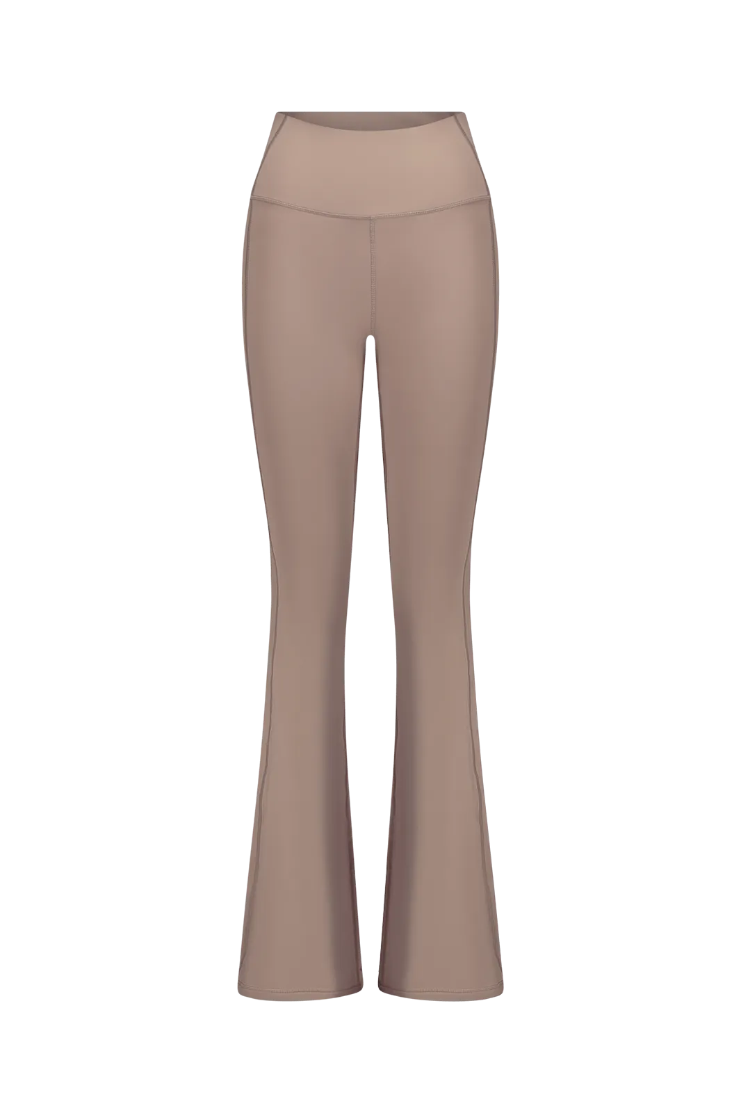 FLARED LEGGINGS - Tan