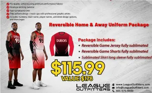 Free Throw Reversible Home & Away Premium Uniform Package