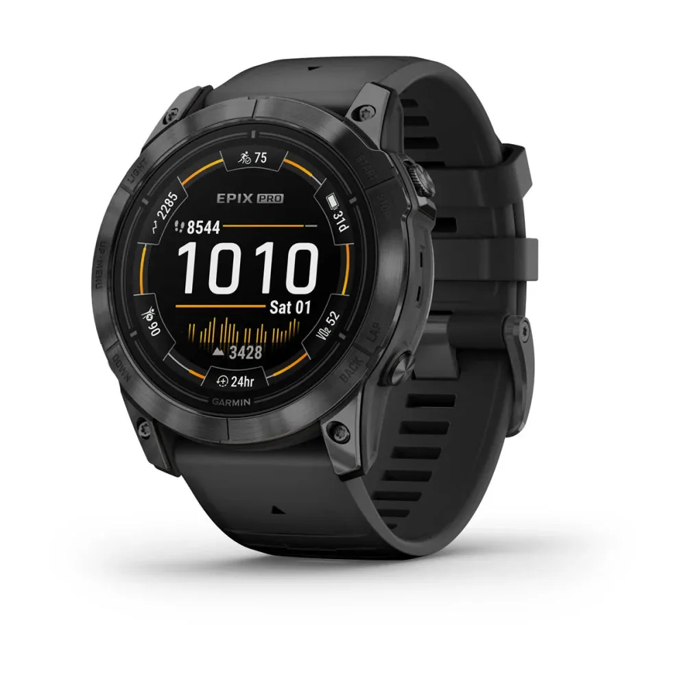 Garmin Epix™ Pro (Gen 2) – Standard Edition 51 mm Slate Gray with Black Band